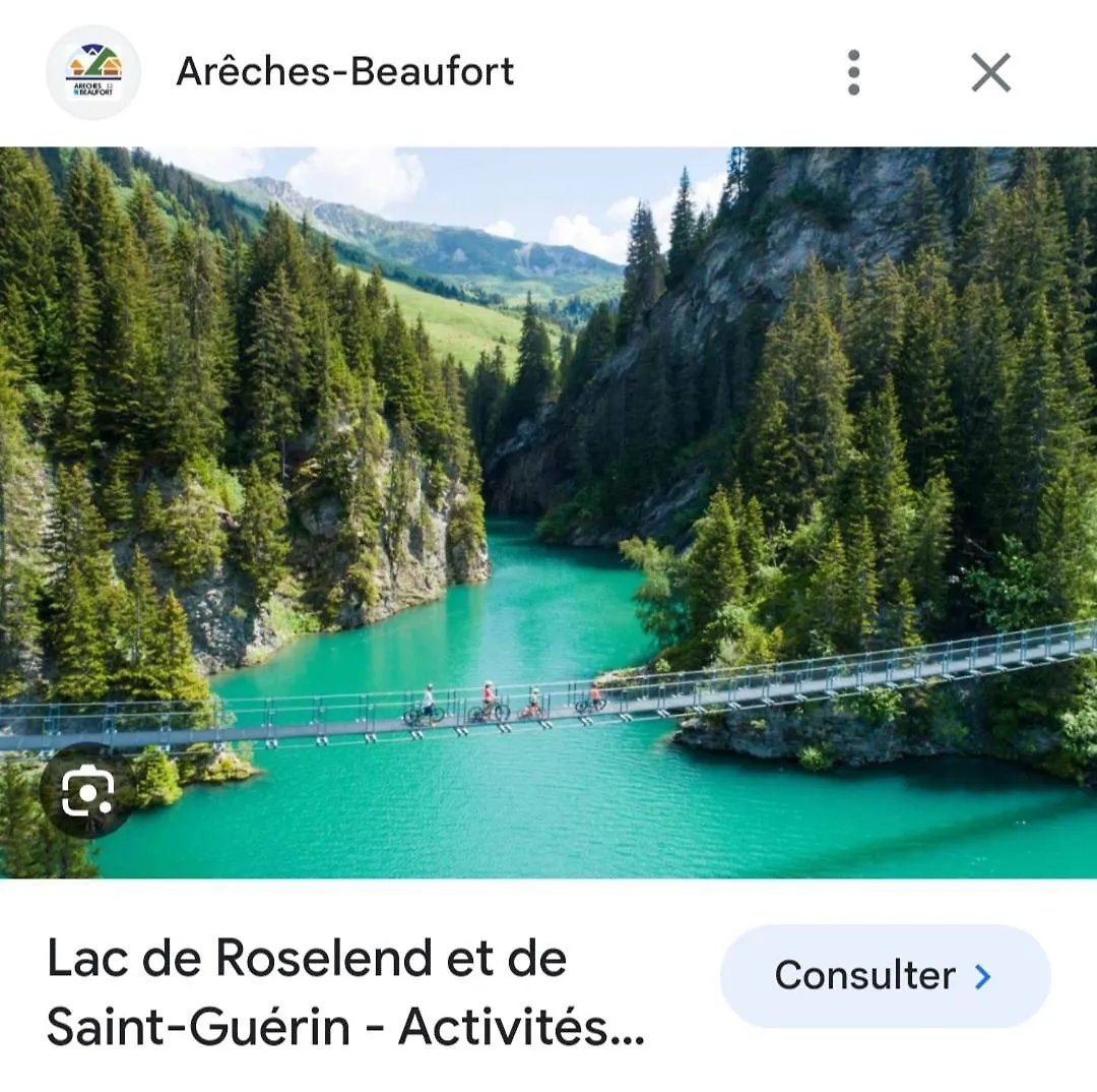 Areches, 4 Pers, Telesiege A 5 Mn A Pied, Grande Terrasse En Rdj Apartment Beaufort   Beaufort (Savoie)